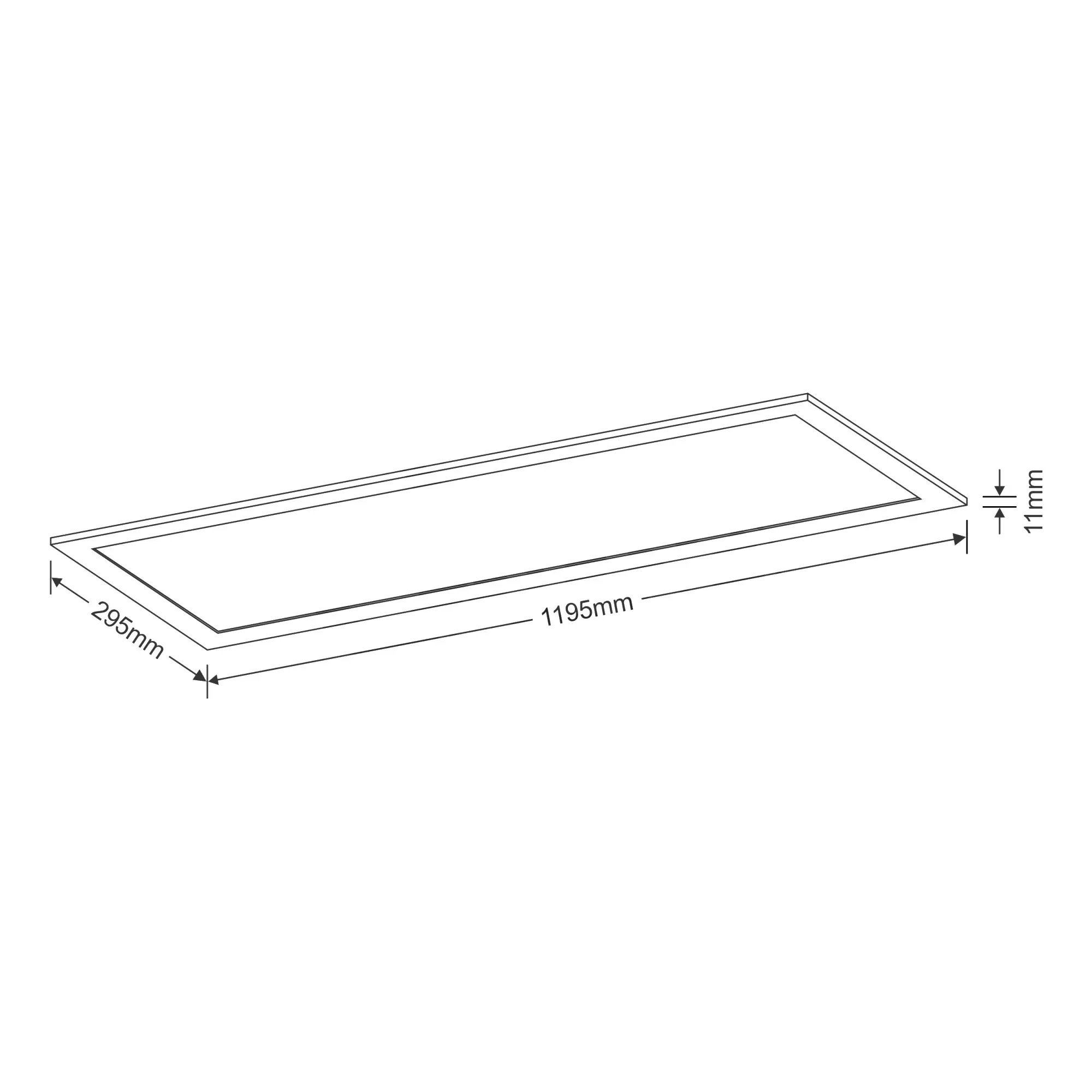 Piano 123 PM Recessed Ceiling Luminaires Dlux Square/Rectangular Recess Ceiling